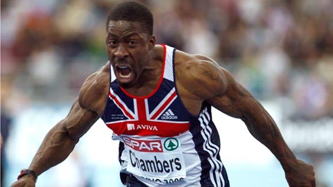 Dwain Chambers, athlte controvers, sera de la partie  Genve. [Reuters] - 23.2 kb